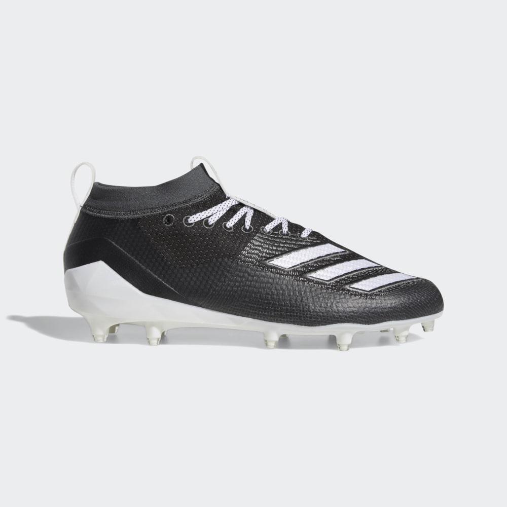 Ghete Fotbal Adidas adizero 8.0 Barbati Romania - Negrii/Albi/Gri F36586